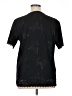Rendezvous 100% Polyester Black Short Sleeve Blouse Size XL - photo 2