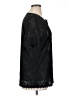 Rendezvous 100% Polyester Black Short Sleeve Blouse Size XL - photo 4