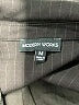 Modern Works Houndstooth Black Long Sleeve Blouse Size M - photo 7