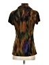 Antonio Melani 100% Polyester Brown Short Sleeve Blouse Size S - photo 2