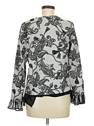 DressBarn Long Sleeve Blouse (view 2)