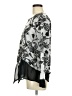 DressBarn Gray Long Sleeve Blouse Size M - photo 5
