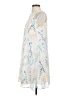 Calvin Klein 100% Polyester Paisley White Casual Dress Size 4 - photo 5