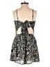 Miami 100% Polyester Floral Black Romper Size XS - photo 2