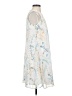 Calvin Klein 100% Polyester Paisley White Casual Dress Size 4 - photo 4