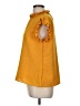 Unbranded 100% Polyester Yellow Short Sleeve Blouse Size M - photo 5