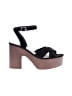 so Me Black Sandals Size 8 - photo 1