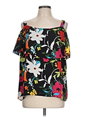 August Silk Sleeveless Blouse (view 1)
