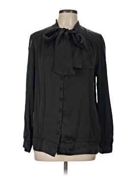 Assorted Brands Long Sleeve Silk Top