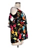 August Silk 100% Polyester Black Sleeveless Blouse Size L - photo 4