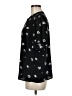 Gibson Look Black 3/4 Sleeve Blouse Size M - photo 5