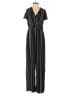 B.O.G Collective Stripes Black Jumpsuit Size S - photo 1