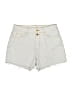 Universal Thread Ivory Denim Shorts Size 0 - photo 1