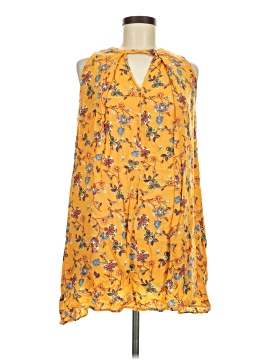 Indigo Rose Sleeveless Blouse