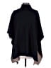 Repeat Cashmere Black Poncho One size - photo 1