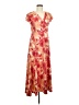 Karin Stevens Tie-dye Red Casual Dress Size M - photo 1