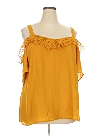 Charlotte Russe Sleeveless Blouse (view 1)