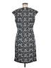 Wisp Chevron-herringbone Gray Casual Dress Size 8 - photo 2