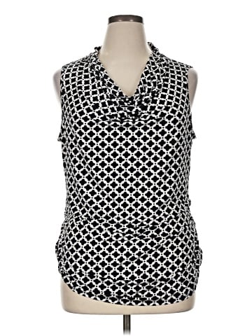 Dana Buchman Sleeveless Blouse (view 1)