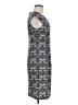 Wisp Chevron-herringbone Gray Casual Dress Size 8 - photo 4