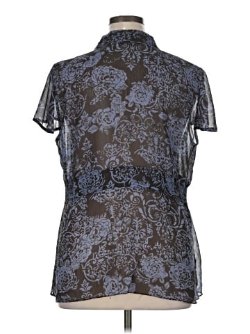 Daisy Fuentes Short Sleeve Blouse (view 2)