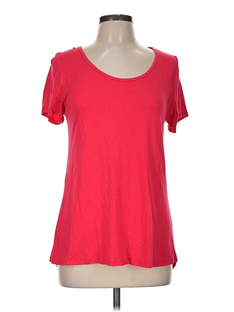 Pre-owned Lularoe Short Sleeve T-shirt In Red