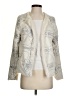 Rebecca Elliot 100% Polyester Paisley Ivory Blazer Size S - photo 1