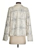 Rebecca Elliot 100% Polyester Paisley Ivory Blazer Size S - photo 2