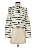 H&M Stripes Ivory Coat Size XS - photo 1