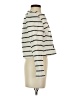H&M Stripes Ivory Coat Size XS - photo 4