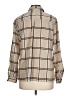 Coral Bay Tweed Tan Long Sleeve Blouse Size L - photo 2