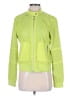 Kenneth Cole New York Polka Dots Green Track Jacket Size M - photo 1
