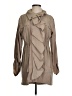Ali Ro 100% Polyester Solid Tan Trenchcoat Size 4 - photo 1