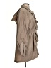Ali Ro 100% Polyester Solid Tan Trenchcoat Size 4 - photo 4