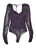 Lulus 100% Polyester Purple Bodysuit Size S - photo 1