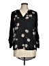 Daniel Rainn Black 3/4 Sleeve Blouse Size M - photo 1
