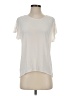 Ann Taylor LOFT 100% Polyester Ivory Short Sleeve Top Size XS - photo 1