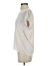 Ann Taylor LOFT 100% Polyester Ivory Short Sleeve Top Size XS - photo 5
