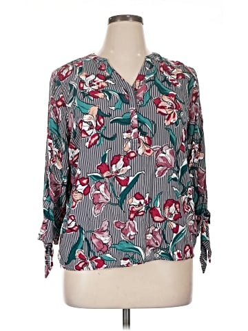 Apt. 9 3/4 Sleeve Blouse (view 1)