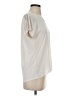 Ann Taylor LOFT 100% Polyester Ivory Short Sleeve Top Size XS - photo 4