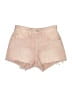 Levi's 100% Cotton Pink Denim Shorts Size 25 waist - photo 1