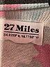 27 miles Camo Pink Pullover Sweater Size S - photo 7