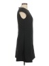 Gap Solid Black Casual Dress Size 6 - photo 4