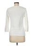 Chaps 100% Cotton Ivory Pullover Sweater Size M - photo 2