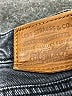 Levi's Chevron-herringbone Black Jeans Size 28 waist - photo 6