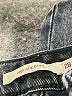 Levi's Chevron-herringbone Black Jeans Size 28 waist - photo 7