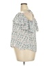 Octavia 100% Polyester Ivory Short Sleeve Blouse Size XXL - photo 5