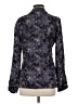 Talula 100% Viscose Print Purple Blazer Size 4 - photo 2