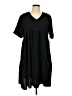 Unbranded 100% Polyester Black Casual Dress Size L - photo 1