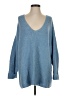 Something Navy Blue Pullover Sweater Size XS - photo 1